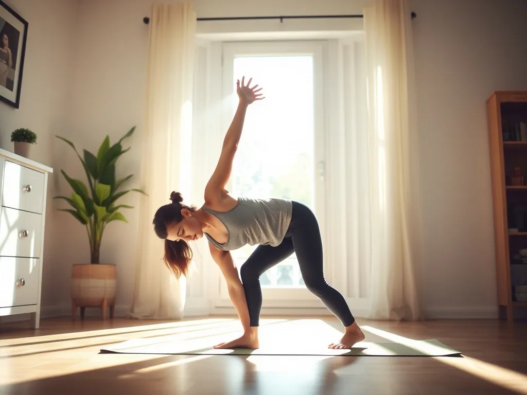 Morning Yoga Routine for Beginners at Home