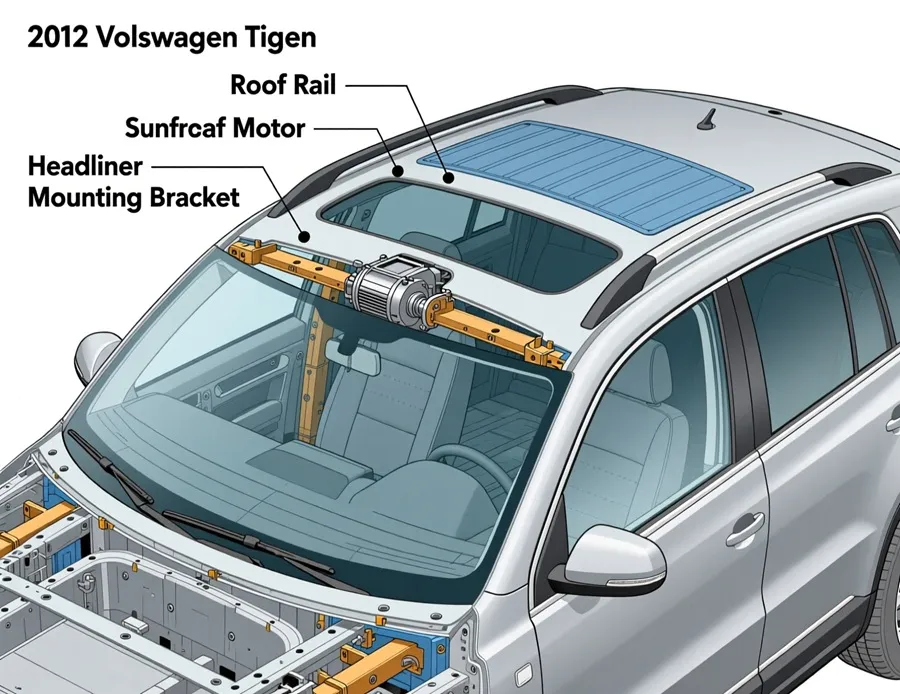 Tiguan 2012 Roof Repair