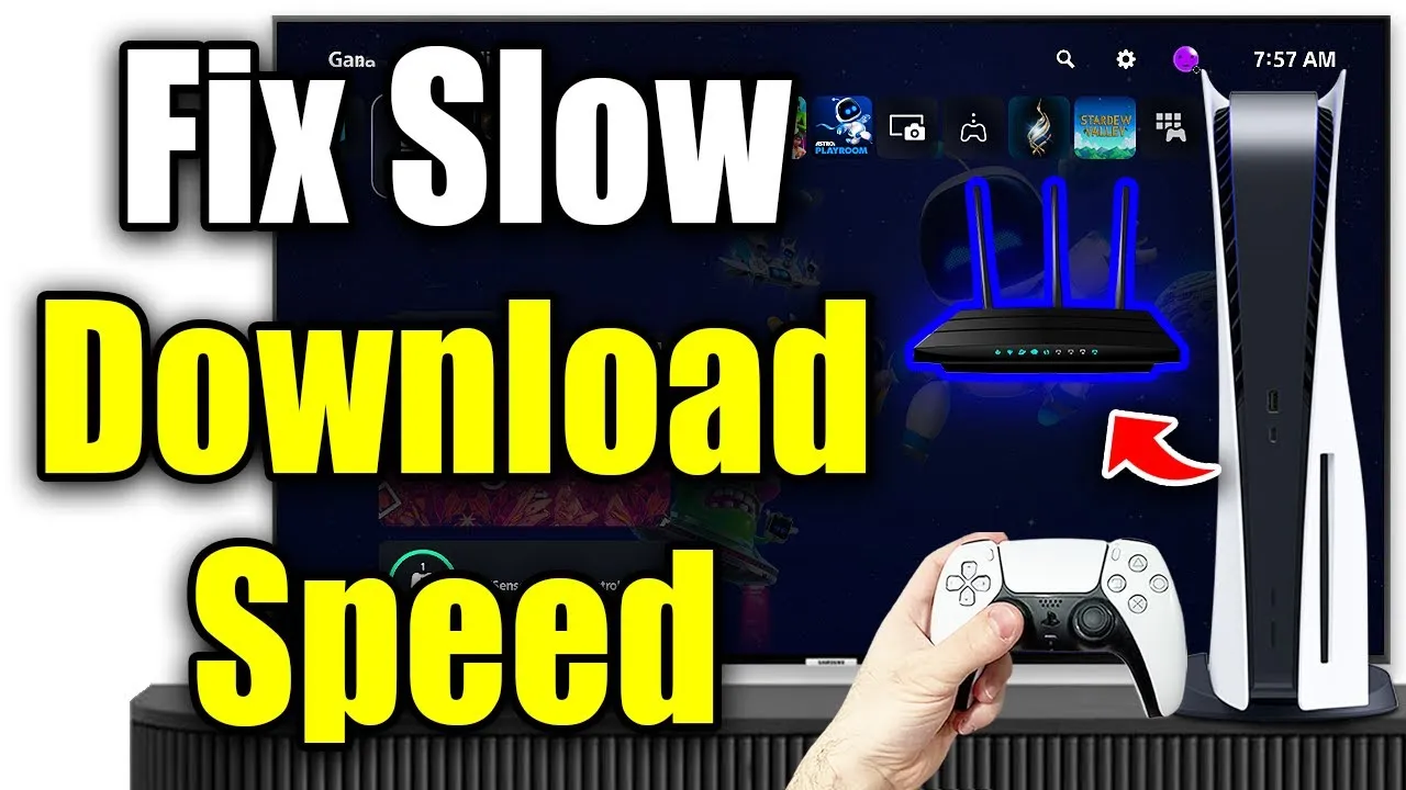 How To Fix Slow Download Speeds On Ps5