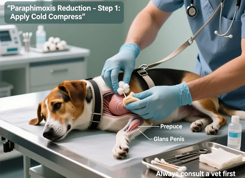 how to fix paraphimosis in dogs at home