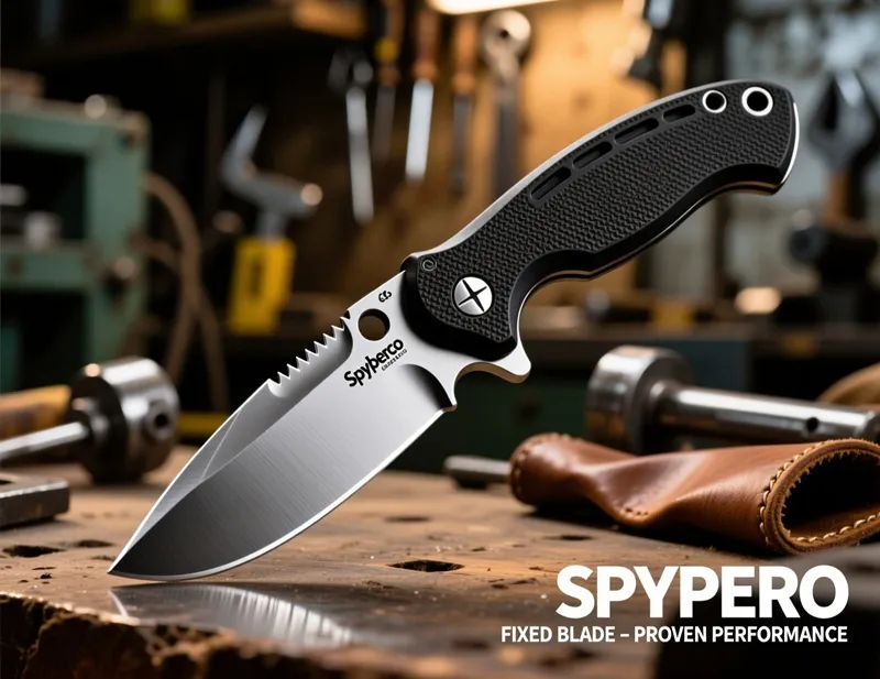 spyderco fixed blade