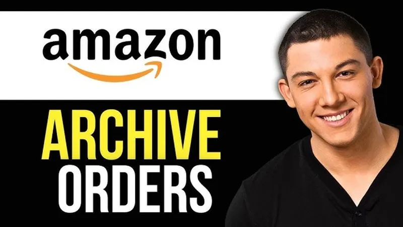 how to archive an amazon order