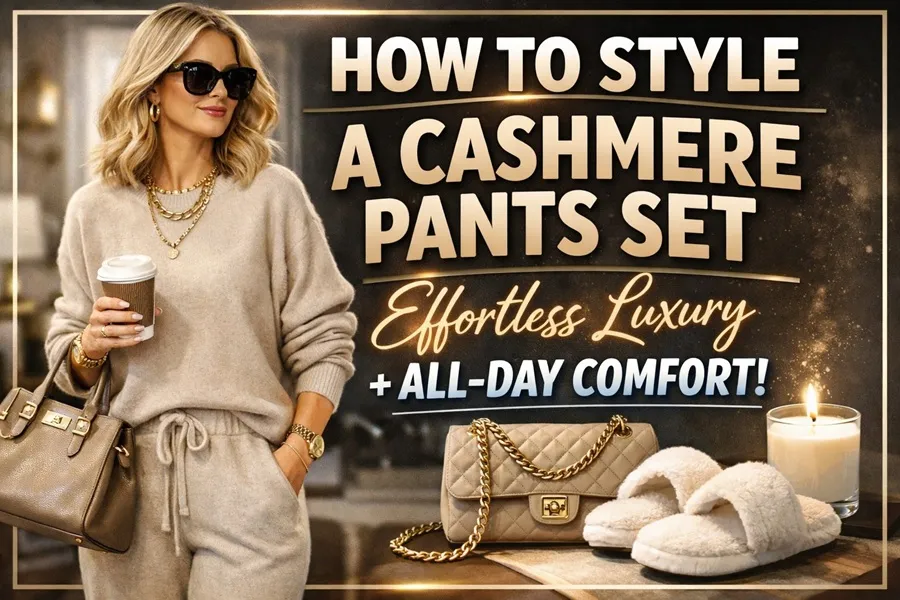 The Ultimate Guide to the Cashmere Pants Set: Luxury, Comfort, and Style